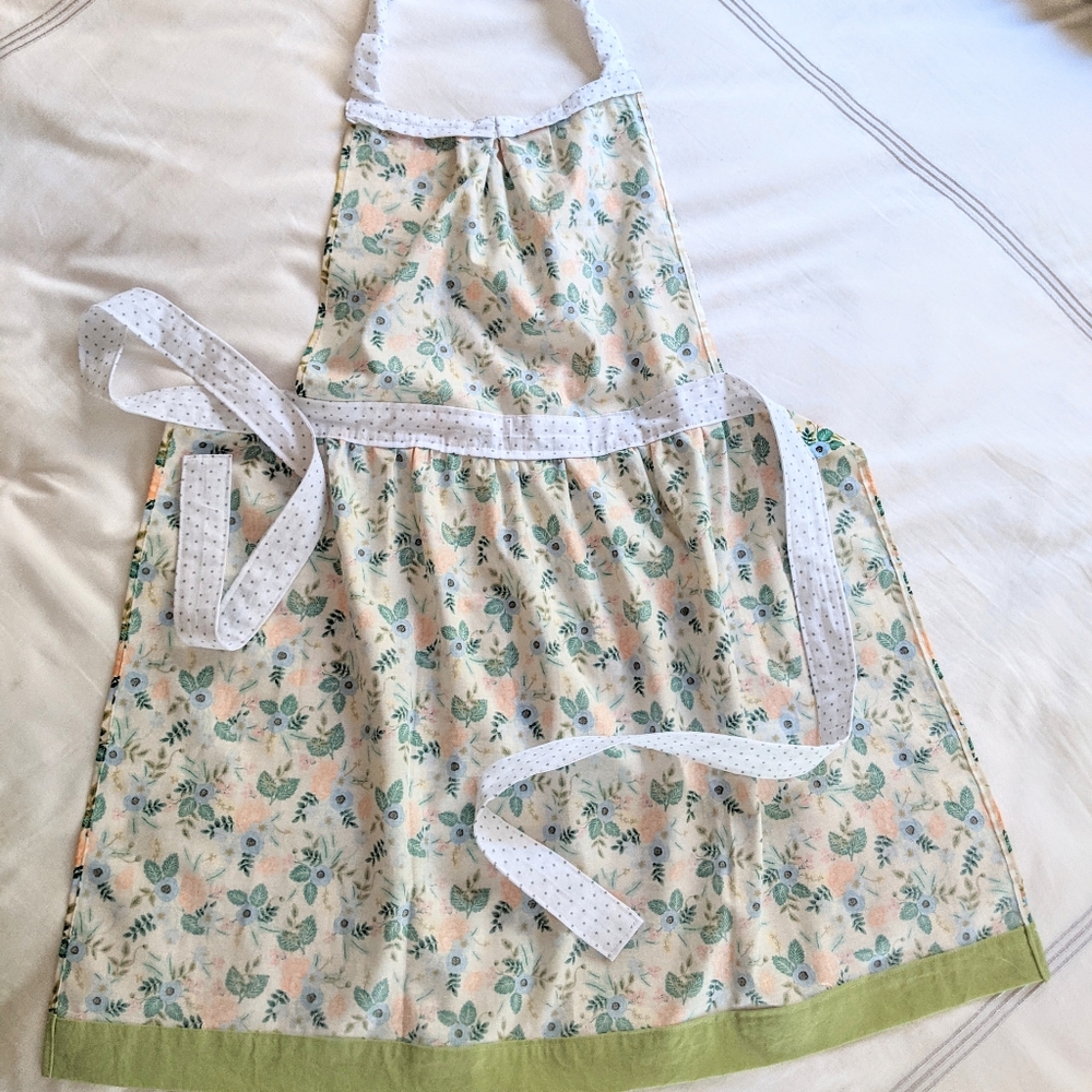 🆕 Rifle Paper Co Birch Blush Apron - Picture 7 of 8